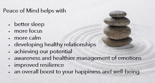 how to find peace of mind