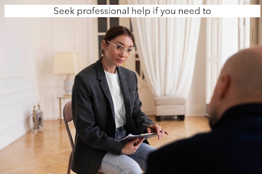 When to seek professional help for anxiety