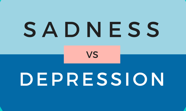 depression vs. sadness feature image